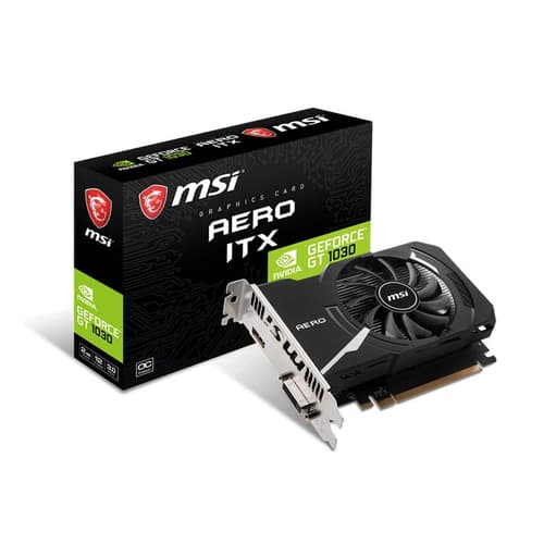 MSI GT 1030 Aero ITX OC 2GB Graphics Card